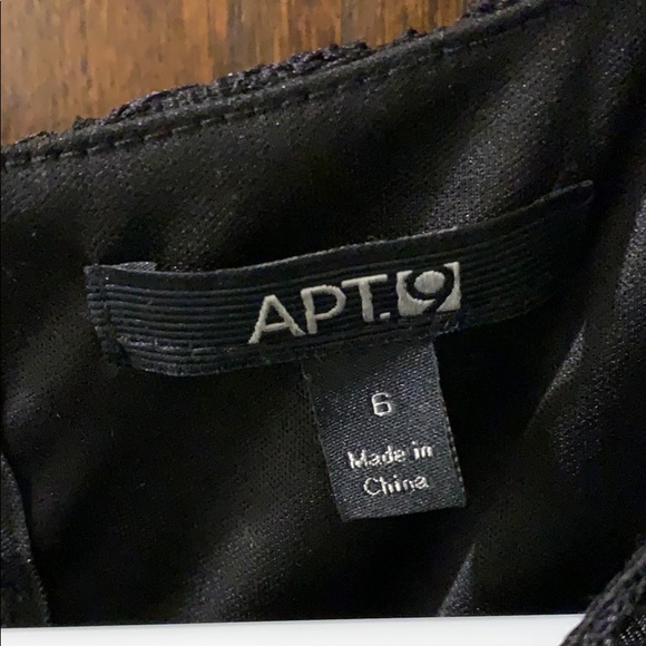 Apt. 9 Lace Black Dress - Picture 4 of 4